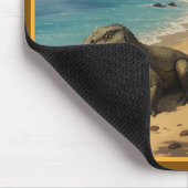 コモド国立公園インドネシア マウスパッド (コーナー)