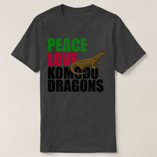 コモド・ドラゴンズ Tシャツ (デザイン正面)