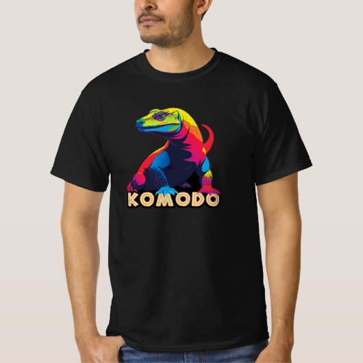 コモド・ドラゴン Tシャツ (正面)