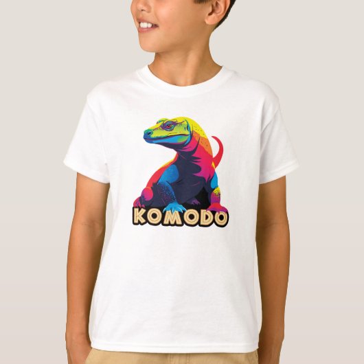 コモド・ドラゴン Tシャツ (正面)