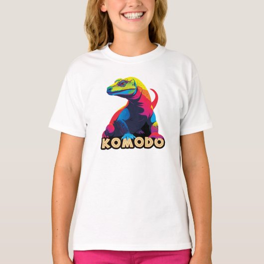 コモド・ドラゴン Tシャツ (正面)