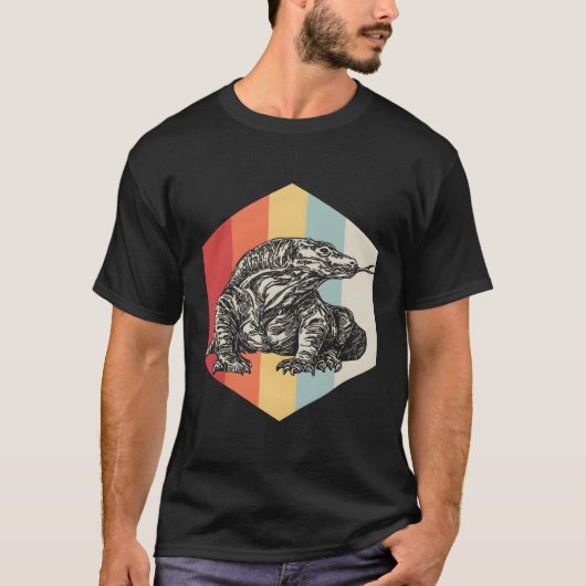 コモド・ドラゴン Tシャツ (正面)