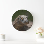 コモド・モニター・ドラゴン ラージ壁時計 (ホーム)