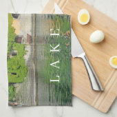 コモネソビューティータオル キッチンタオル (四つ折り)