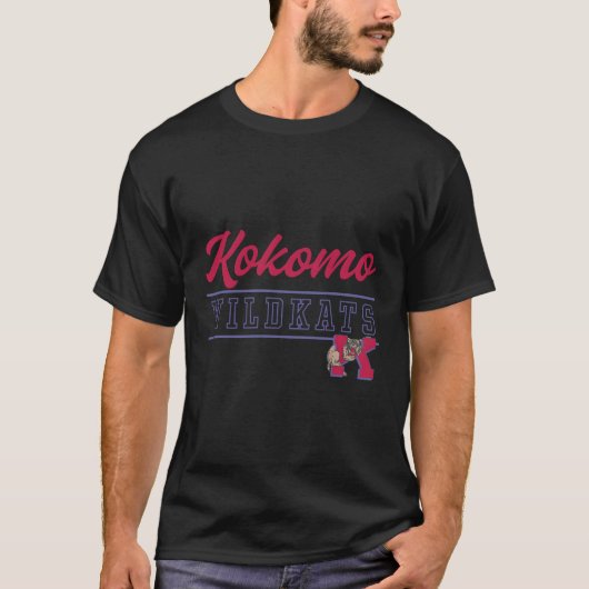 コモハイスクールワイルドカットC4 Tシャツ (正面)