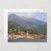 コモハガキ湖メナッジョ ポストカード (正面/裏面)