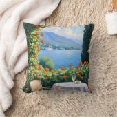 コモピロー湖 クッション (ブランケット)
