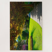 コモベラジオウォークウェイイタリアの秋 ジグソーパズル (縦)