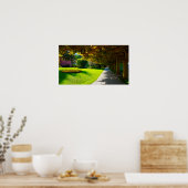 コモベラジオウォークウェイイタリアの秋 ポスター (キッチン)