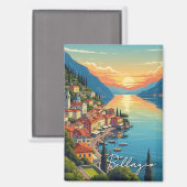 コモベラージオイタリアサンセット マグネット (正面/裏面)