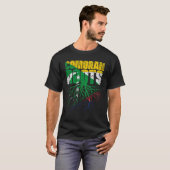 コモランルーツコモロ伝統国旗 Tシャツ (正面フル)