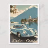 コモレイクイタリアヴィンテージ有名なトラベルプレイス ポストカード (正面)