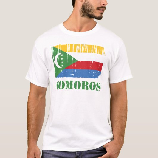 コモロの旗 Tシャツ (正面)