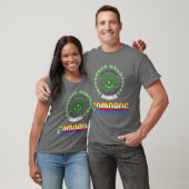 コモロ国旗と紋章の愛国心 Tシャツ (ユニセックス)