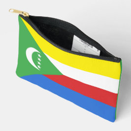 コモロ国旗 アクセサリーポーチ
