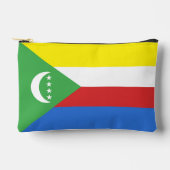 コモロ国旗 アクセサリーポーチ (正面)