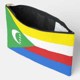 コモロ国旗 アクセサリーポーチ