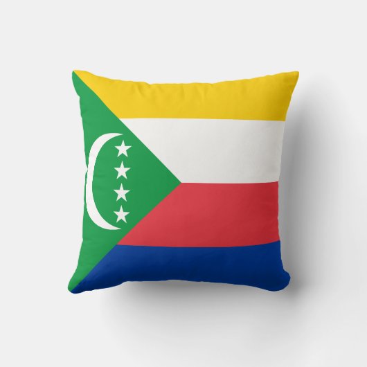 コモロ国旗 クッション (裏面)