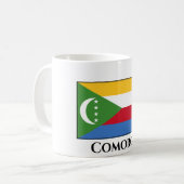 コモロ国旗 コーヒーマグカップ (正面左)