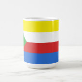 コモロ国旗 コーヒーマグカップ (中央)