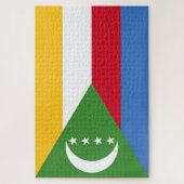 コモロ国旗 ジグソーパズル (縦)
