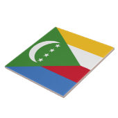 コモロ国旗 タイル (側面)