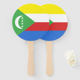 コモロ国旗 ハンドファン