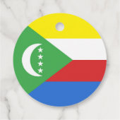 コモロ国旗 フェイバータグ (裏面)