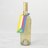 コモロ国旗 ボトルネックタグ (アングル)