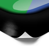 コモロ国旗 ポスター (コーナー)