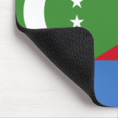 コモロ国旗 マウスパッド (コーナー)