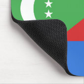 コモロ国旗 マウスパッド (コーナー)