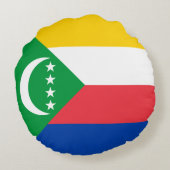 コモロ国旗 ラウンドクッション (裏面)