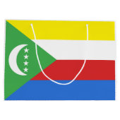 コモロ国旗 ラージペーパーバッグ (裏面)