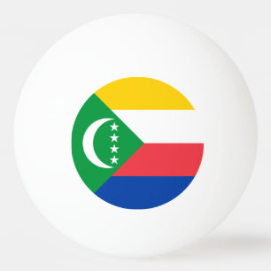 コモロ国旗 卓球ボール
