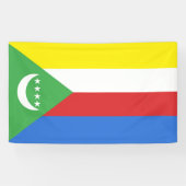 コモロ国旗 横断幕 (横)