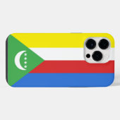 コモロ国旗 iPhoneケース (裏面横)