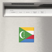 コモロ国旗KM マグネット (インサイチュ (食洗機))