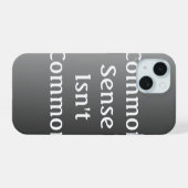 コモンセンスは普通じゃない iPhone 6 カバー (裏面横)