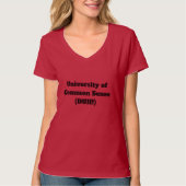 コモンセンス大学 | おもしろ | Tシャツ (正面)