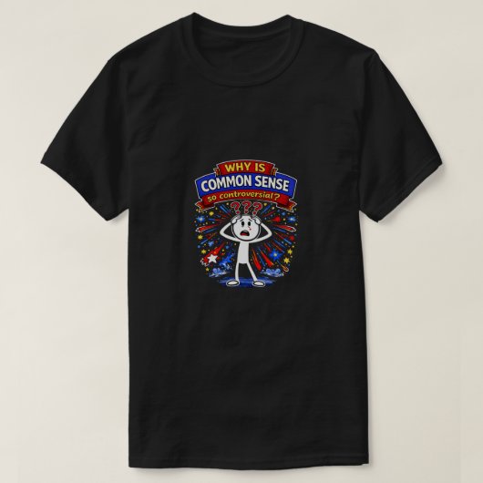 コモンセンス(10b)ダークTシャツ Tシャツ (デザイン正面)