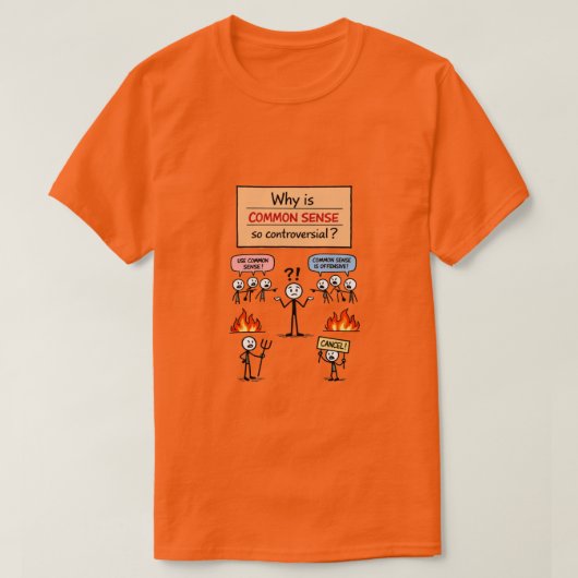 コモンセンス(4a)Tシャツ Tシャツ (デザイン正面)