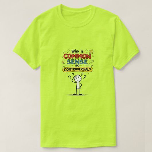 コモンセンス (6a) tシャツ (デザイン正面)