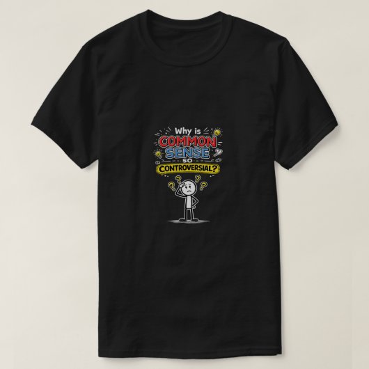 コモンセンス (6b)  tシャツ (デザイン正面)