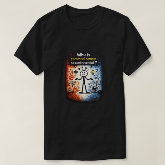 コモンセンス(7) Tシャツ (デザイン正面)