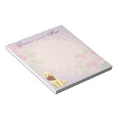 コモンドールハートママ ノートパッド (アングル)