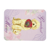 コモンドールハートママ マグネット (横)