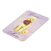 コモンドールハートママ マグネット (左側)