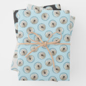 コモンドー絵を描のハンガリーかわいいオリジナルドッグアート ラッピングペーパーシート (インサイチュ)