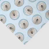 コモンドー絵を描のハンガリーかわいいオリジナルドッグアート 薄葉紙 (詳細)